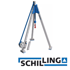 Alu-Dreibock mit Handwinde