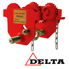 Haspelfahrwerk DELTA Red