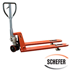 Hubwagen für niedere Paletten