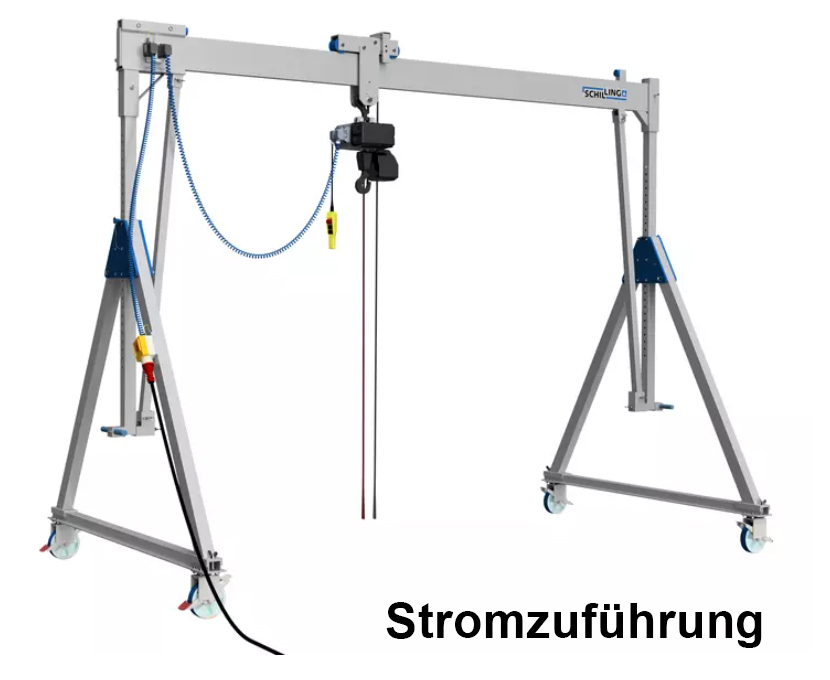 aluminium-portalkran_stationaermitdoppeltraeger_stromzufuehrung