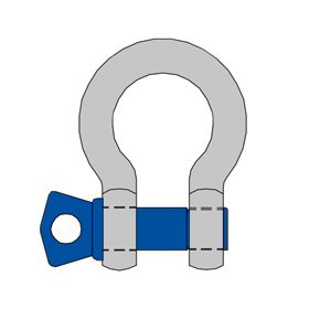 Hochfester Schäkel HA2