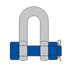 Hochfester Schäkel HC1