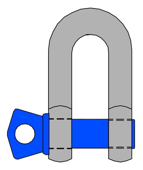 Hochfester Schäkel GER HA1