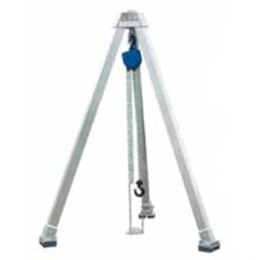 Dreiböcke für den Materialtransport